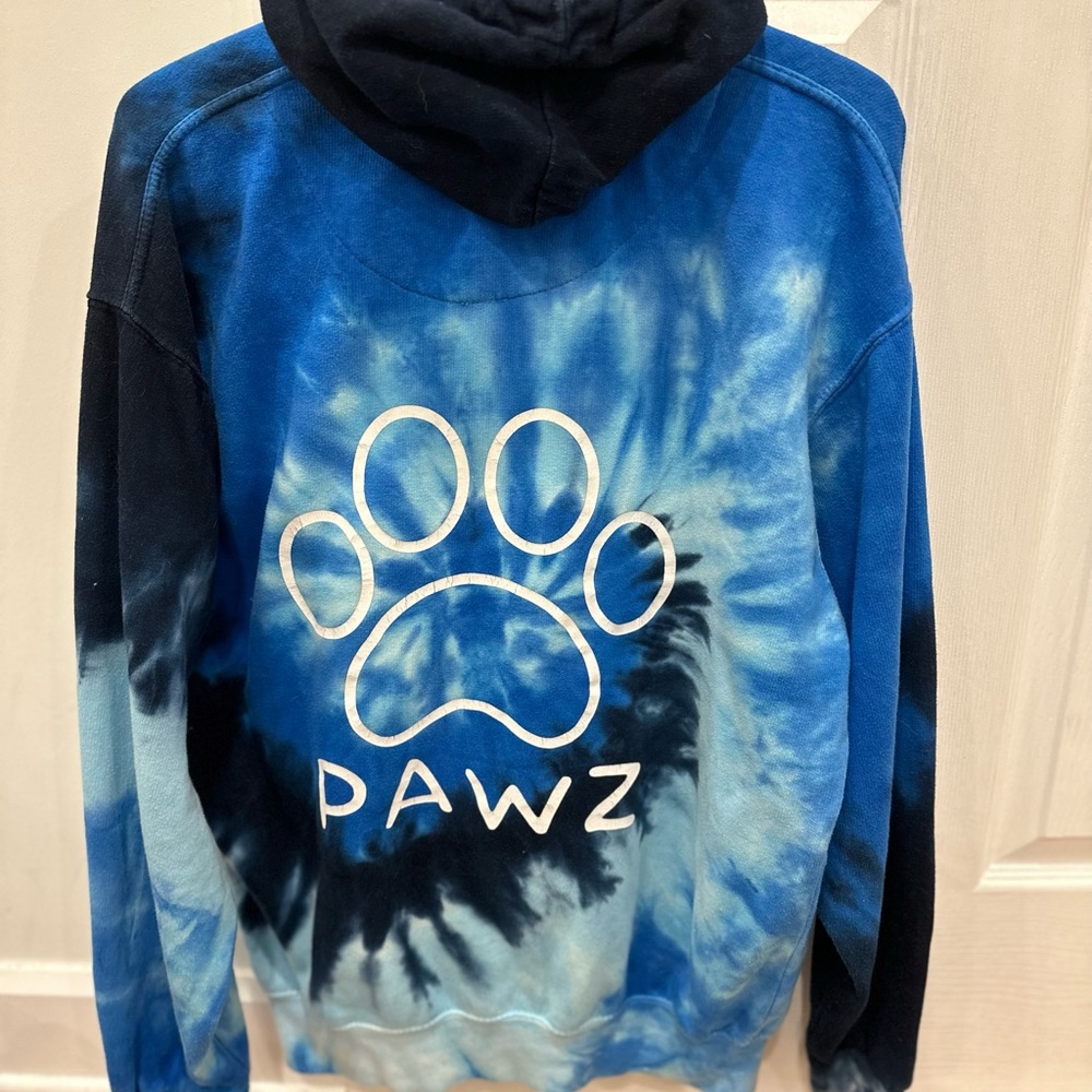 Paws Saves The Dogs Tie Dye Hoodie (Special Edition)